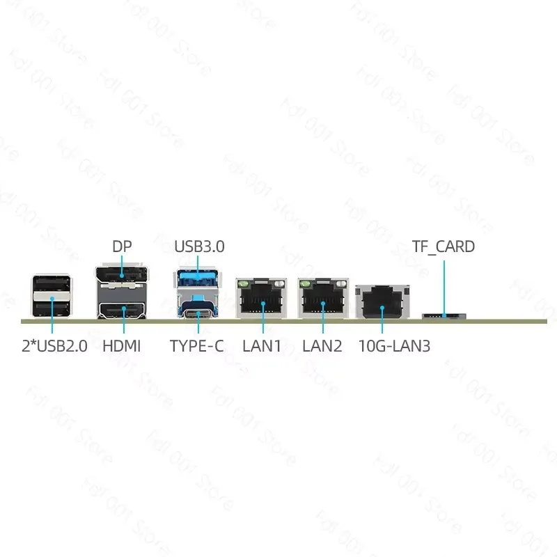 Mini Itx Dual 2.5G Nas Motherboard - Anakart Mini ITX NAS Kartı, Çift