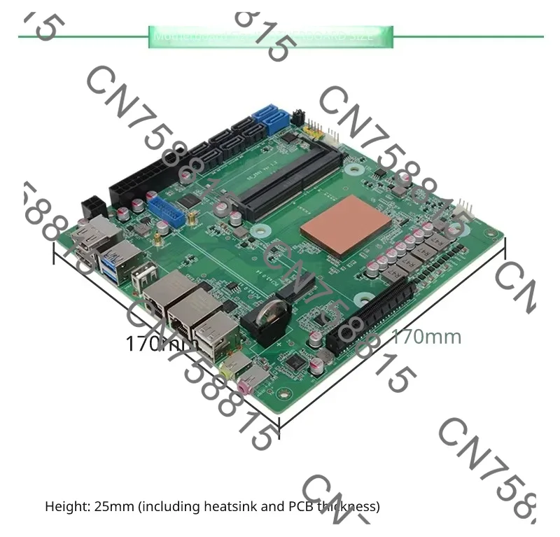 Mini Itx Dual 2.5G Nas Motherboard - AMD Ryzen R5 5625U / R7
