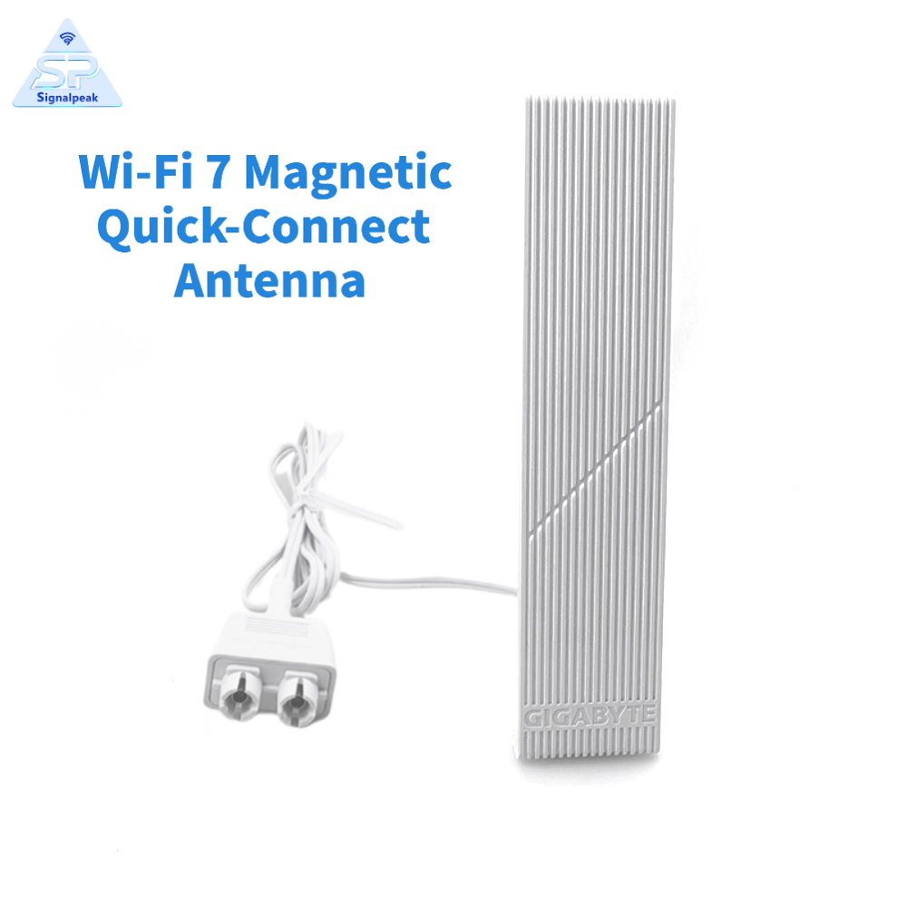 Z890 Wi-Fi 7 Motherboard - Orijinal EZ-Plug Wi-Fi 7 Manyetik Anten,