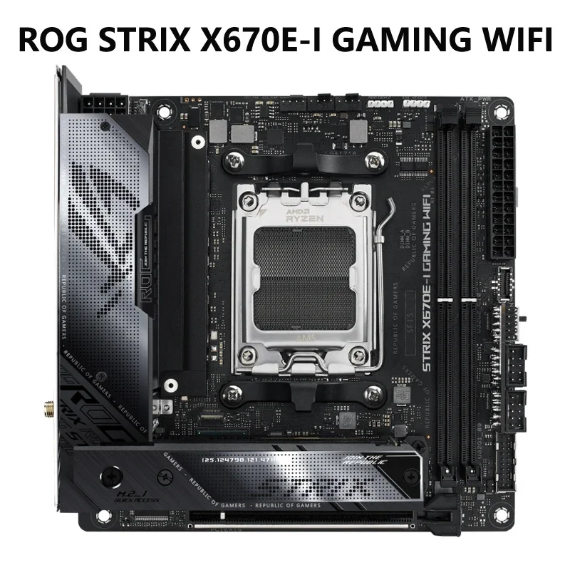 ASUS ROG STRIX X670E-I GAMING  - X670E Itx Motherboard incelemesi ve fiyatı