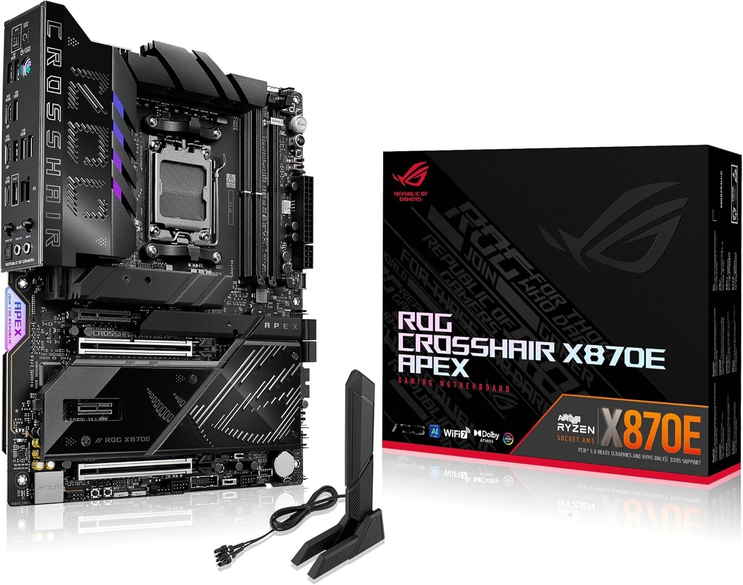 2025 YENİ ROG Crosshair X870E  - X870E Atx Motherboard incelemesi ve fiyatı